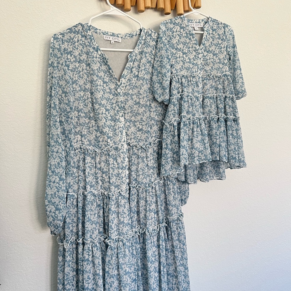 Ivy city co - forget me not mommy and baby dresses